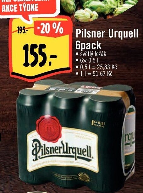 Pivo Pilsner Urquell