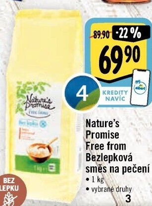 Směs na pečení bez lepku Free From Nature'