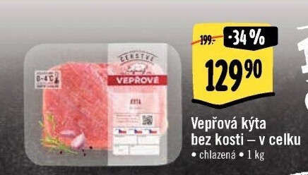 Vepřová kýta bez kosti Albert