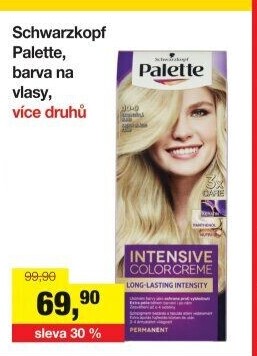 Barvy na vlasy Palette Schwarzkopf
