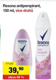 Deodoranty Rexona