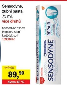 Pasta na zuby Sensodyne