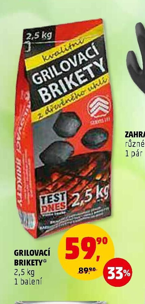 GRILOVACÍ BRIKETY