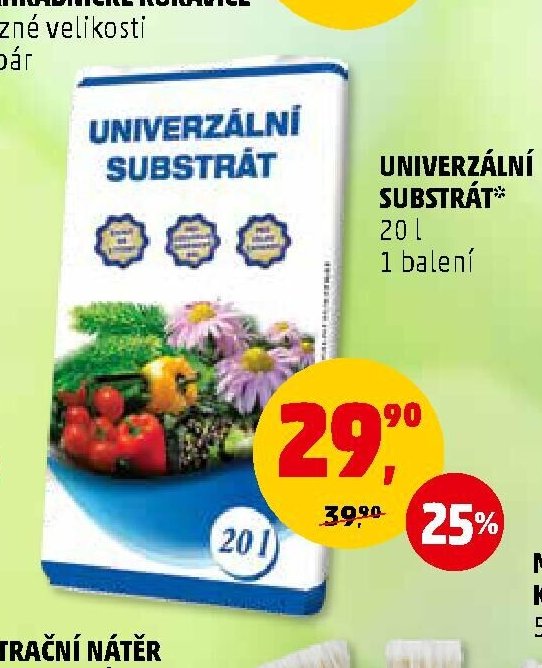 UNIVERZÁLNÍ SUBSTRÁT