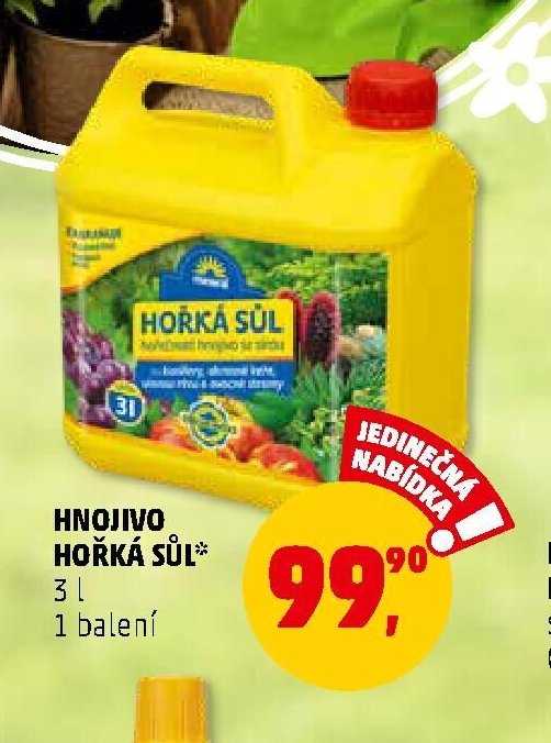 HNOJIVO HOŘKÁ SŮL
