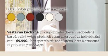 Vestavná kuchyně