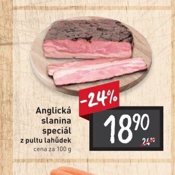 Anglická slanina speciál