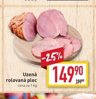 Uzená rolovaná plec