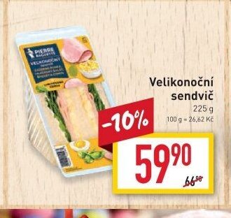 Velikonoční sendvič