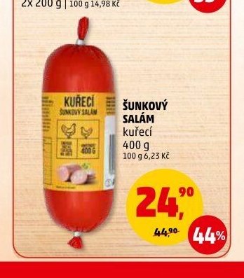 ŠUNKOVÝ SALÁM kuřecí