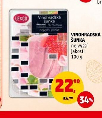 VINOHRADSKÁ ŠUNKA nejvyšší jakosti