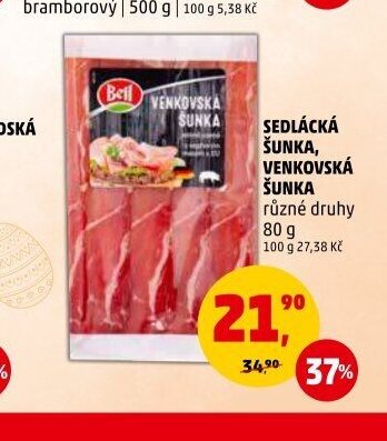 SEDLÁCKÁ ŠUNKA, VENKOVSKÁ ŠUNKA