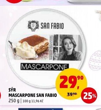 Sýr Mascarpone San Fabio