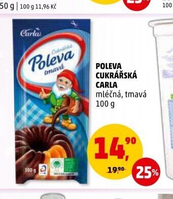 Poleva cukrářská Carla