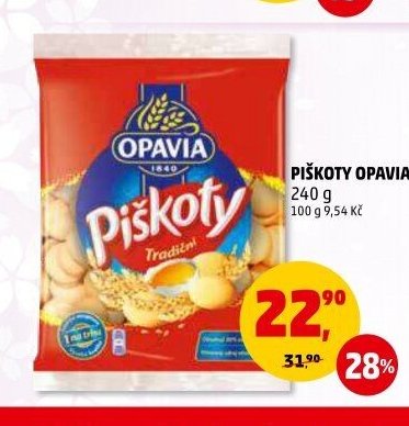 Piškoty Opavia