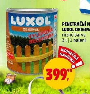 PENETRAČNÍ NÁTĚR LUXOL ORIGINÁL 3 l