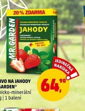 HNOJIVO NA JAHODY MR. GARDEN