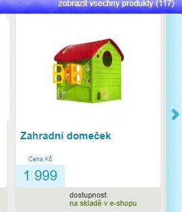 Zahradní domeček