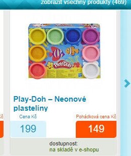 Play-Doh - Neonové plasteliny