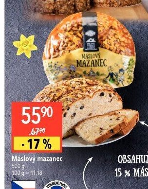 Máslový mazanec
