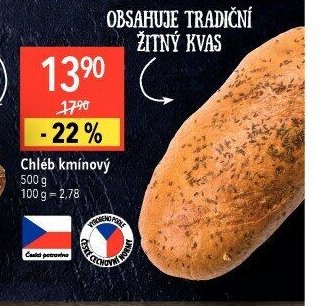 Chléb kmínový