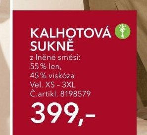 Kalhotová sukně