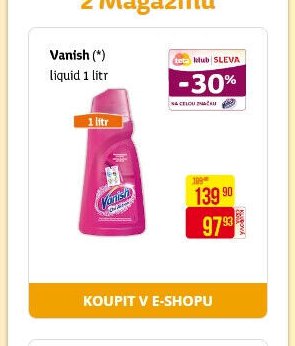 Vanish liquid 1 litr