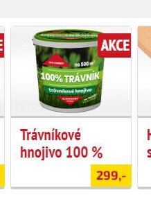 Trávníkové hnojivo 100 % - UNI HOBBY akcniletaky.com