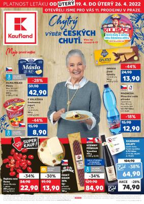 akční leták Kaufland 19.4.2022-26.4.2022