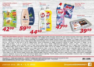 akční leták ESO MARKET 20.4.2022-1.5.2022