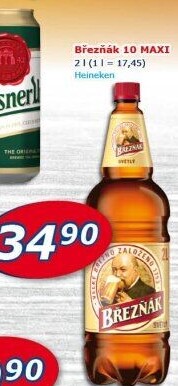 Pivo světlé výčepní 10° Březňák