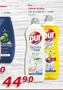 Prostředek na nádobí Pur