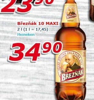 Pivo světlé výčepní 10° Březňák