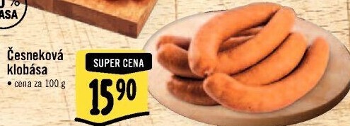 Česneková klobása