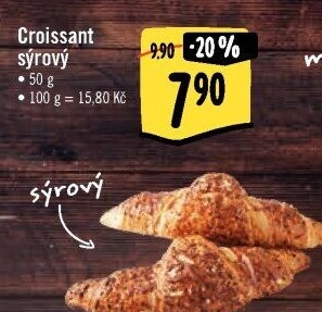 Croissant sýrový