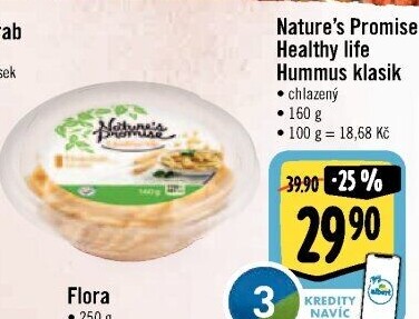 Hummus Healthy life Nature'