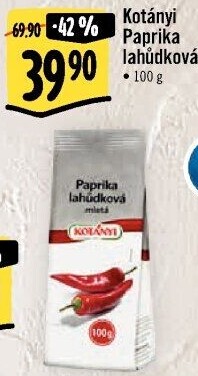 Koření Paprika lahůdková Kotányi