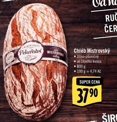 Mistrovský chléb Albert