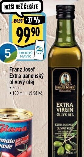 Olivový olej extra panenský Exclusive Franz Josef Kaiser