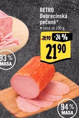 Pečeně debrecínská Albert Retro