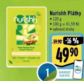 Sýr rostlinný Nurishh