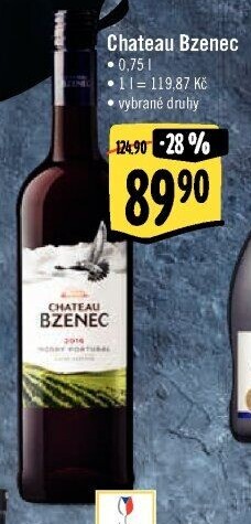 Vína Chateau Bzenec