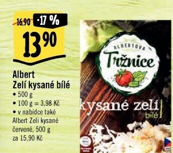Zelí bílé kysanéAlbert