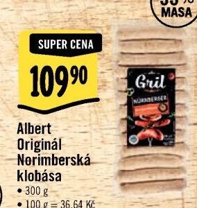 Albert Originál Norimberská klobása