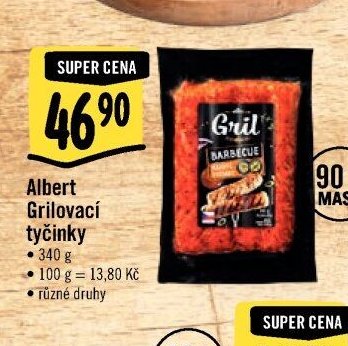 Albert Grilovací tyčinky