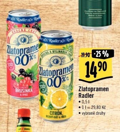 Zlatopramen Radler