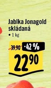 Jablka Jonagold skládaná
