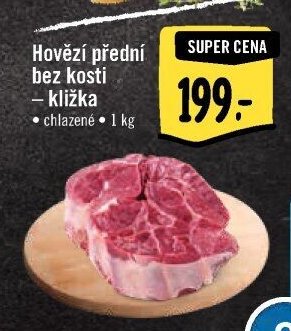 Hovězí přední bez kosti – kližka