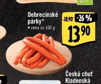 Debrecínské párky