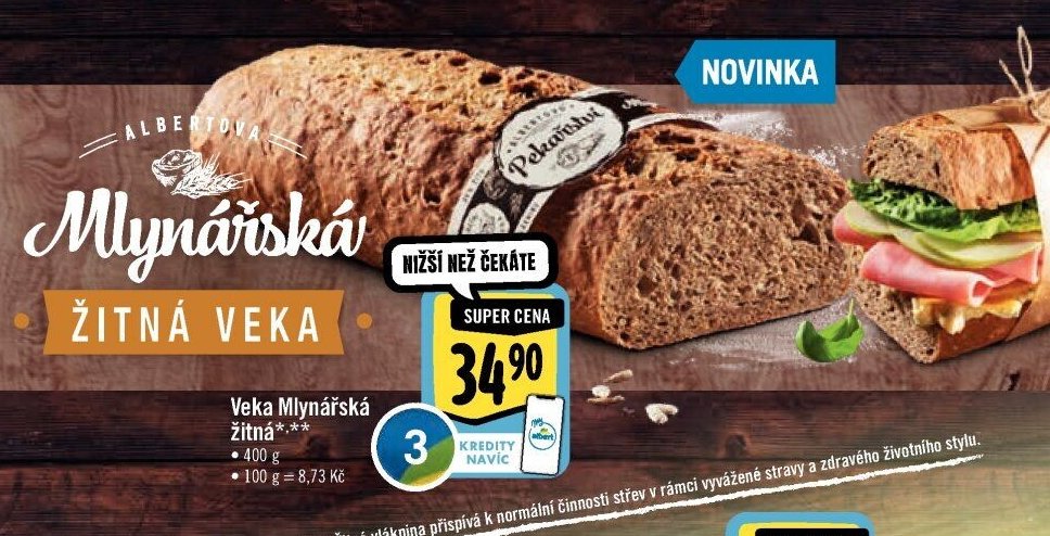 Veka Mlynářská žitná